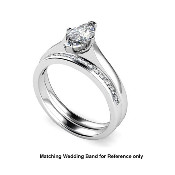 Marquise Diamond Engagement Ring