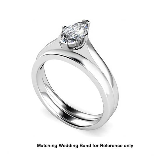 Marquise Diamond Engagement Ring