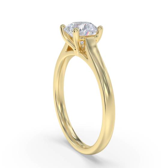 Round Diamond Engagement Ring