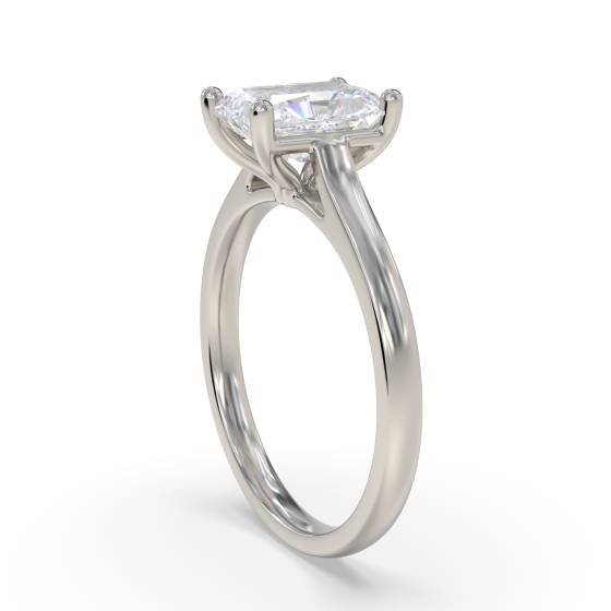 Radiant Diamond Engagement Ring