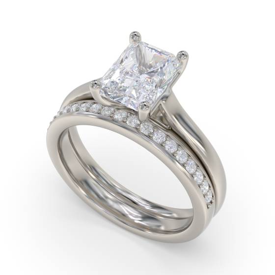 Radiant Diamond Engagement Ring