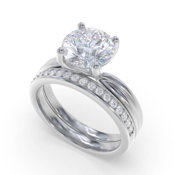 Round Diamond Solitaire Ring