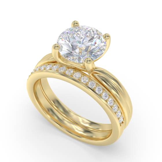 Round Diamond Solitaire Ring