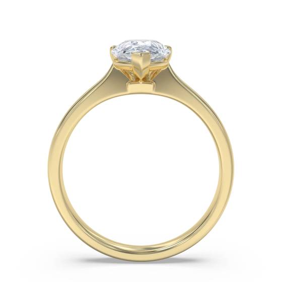 Classic Pear Diamond Engagement Ring