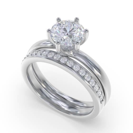 Round Diamond Engagement Ring