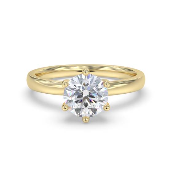 Round Diamond Engagement Ring