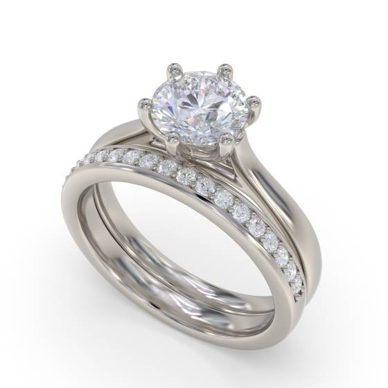 Round Diamond Engagement Ring