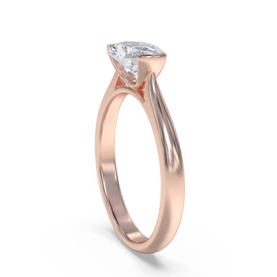 Traditional Oval Diamond Engagement Ring