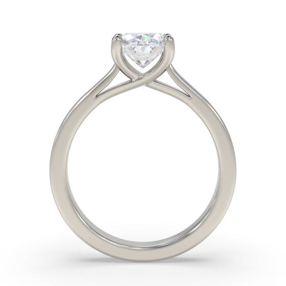 Oval Diamond Engagement Ring