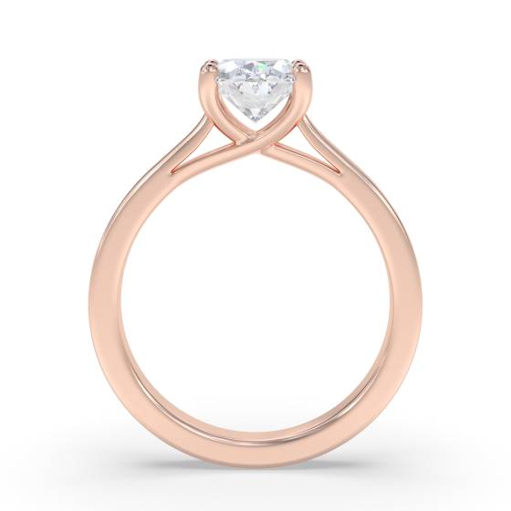 Oval Diamond Engagement Ring