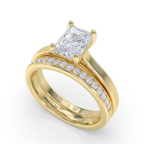 Radiant Diamond Engagement Ring