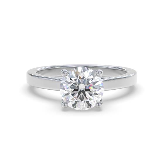 Round Diamond Engagement Ring