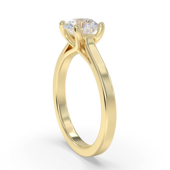 Round Diamond Engagement Ring