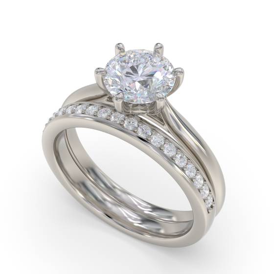 Round Diamond Engagement Ring