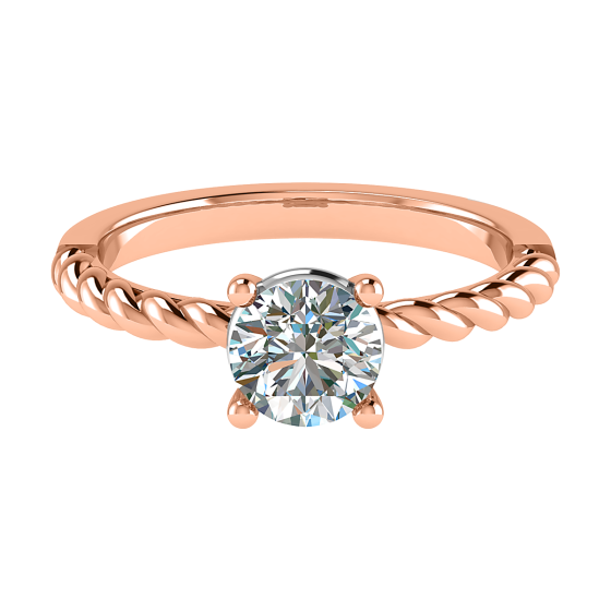 Round Diamond Solitaire Ring
