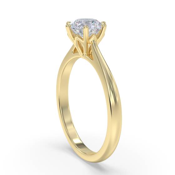 Round Diamond Engagement Ring