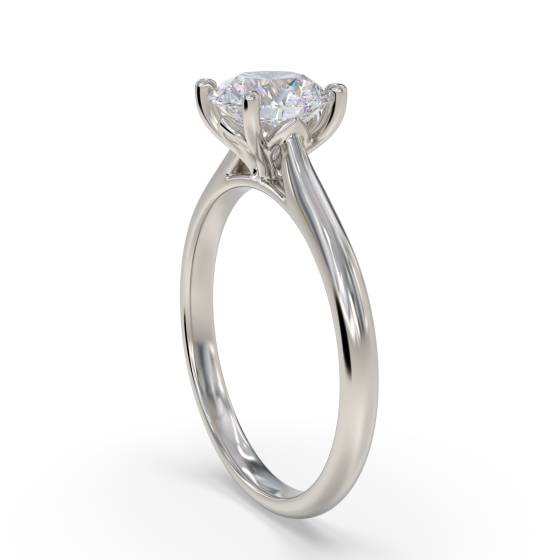 Round Diamond Engagement Ring