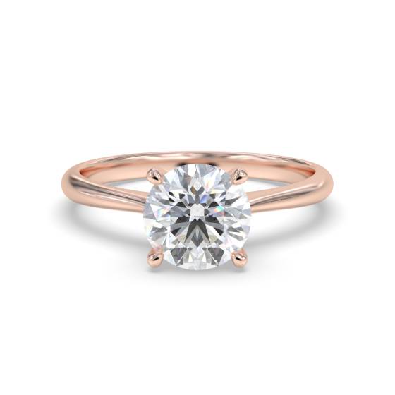 Round Diamond Engagement Ring