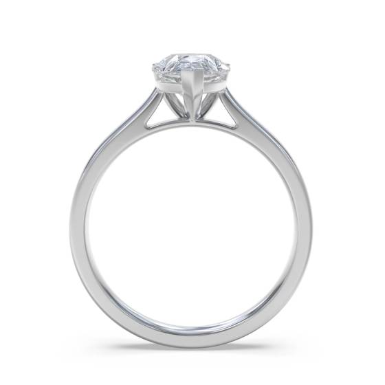 Modern Pear Diamond Engagement Ring