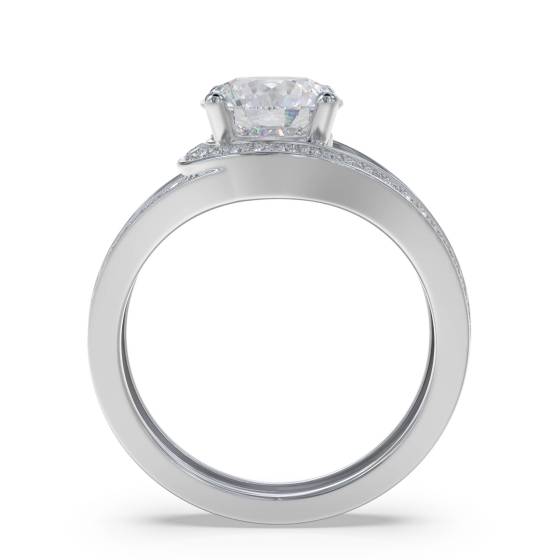 Round Diamond Designer Ring