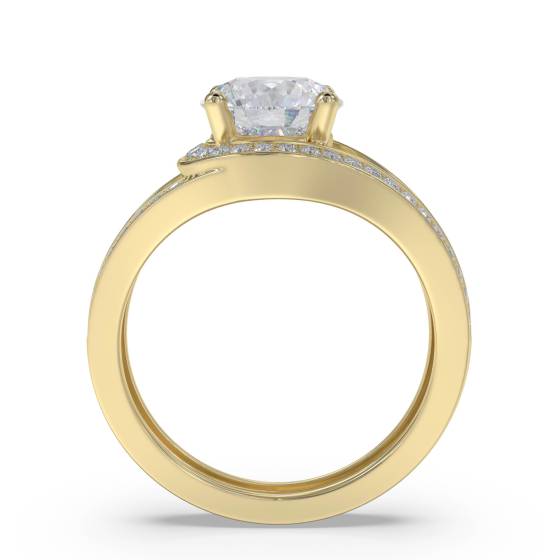 Round Diamond Designer Ring