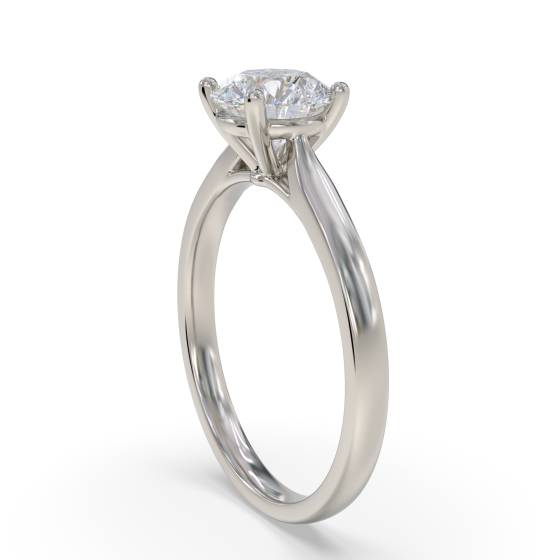 Round Diamond Solitaire Ring