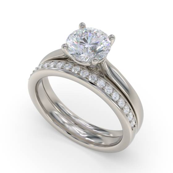 Round Diamond Solitaire Ring