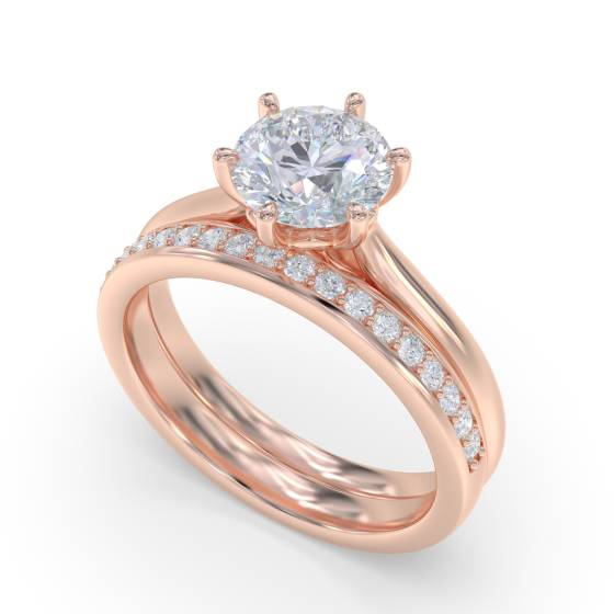 Round Diamond Engagement Ring