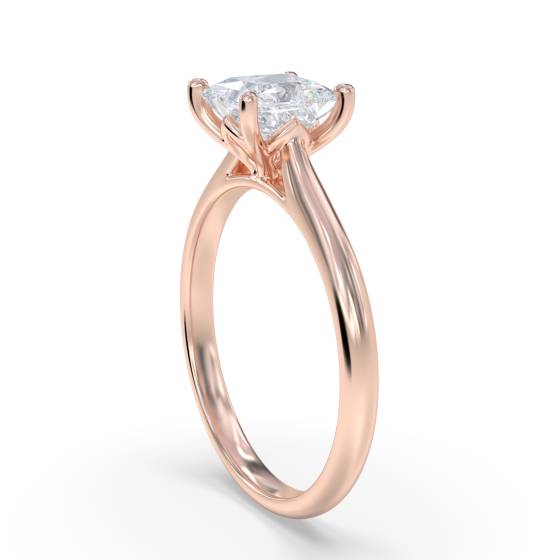 Princess Diamond Engagement Ring