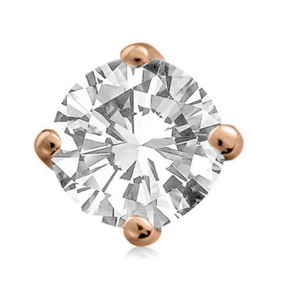 Mens Diamond Single Stud Earring