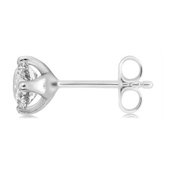 Mens Diamond Single Stud Earring