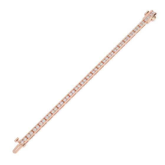 Classic Round Diamond Tennis Bracelet