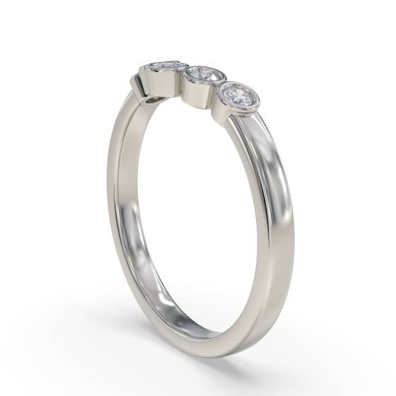 2.5mm Designer Diamond Wedding Ring
