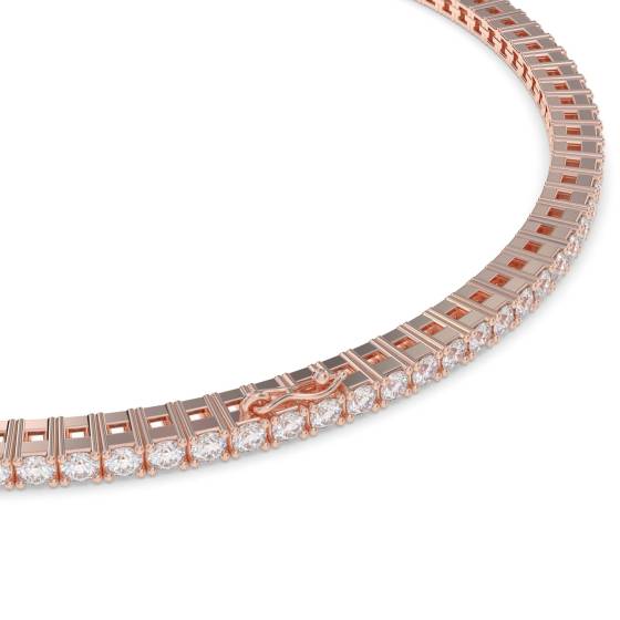 Classic Single Row Diamond Tennis Bracelet