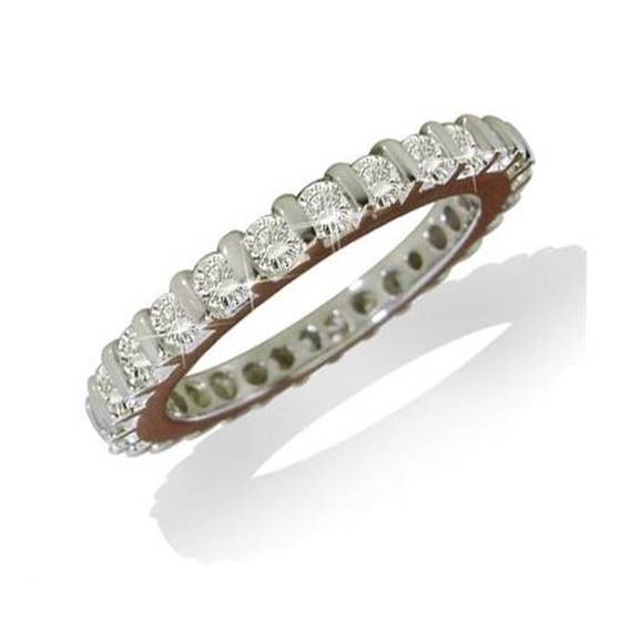 Classic Round Diamond Full Eternity Ring