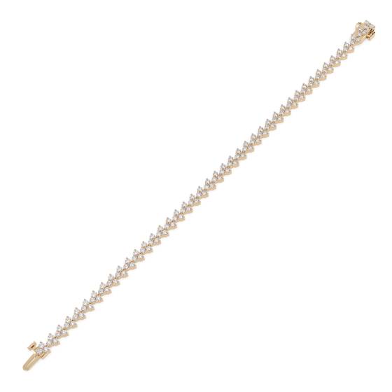 Round Diamond Tennis Bracelet