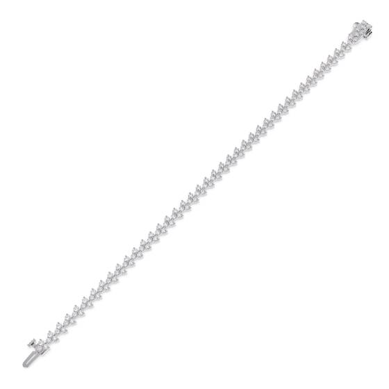 Round Diamond Tennis Bracelet