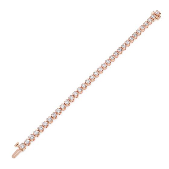 Classic Single Row Diamond Tennis Bracelet