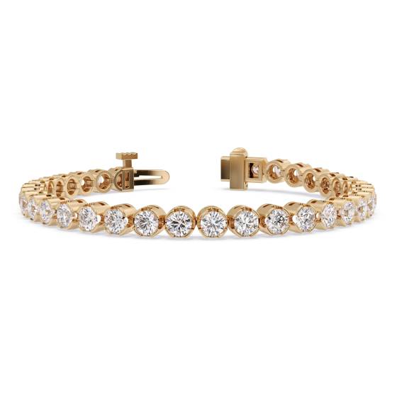 Classic Single Row Diamond Tennis Bracelet