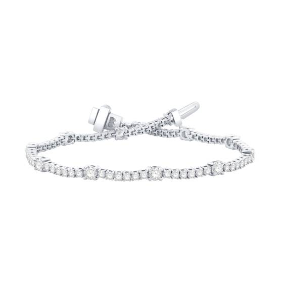 3ct Round Diamond Designer Bracelet