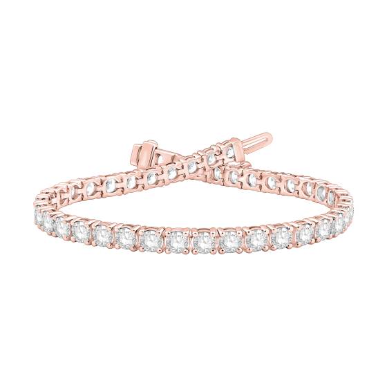 Round Diamond Lab Grown Bracelet