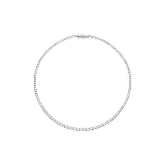 Labgrown Diamonds Graduating Tennis Necklace