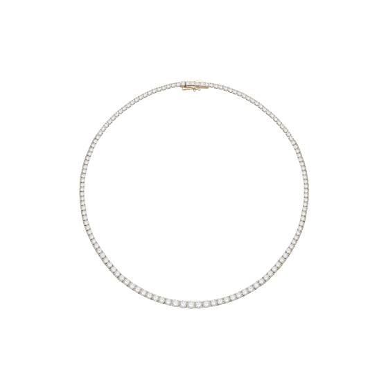 Labgrown Diamonds Graduating Tennis Necklace