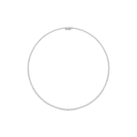Labgrown Diamonds Graduating Tennis Necklace