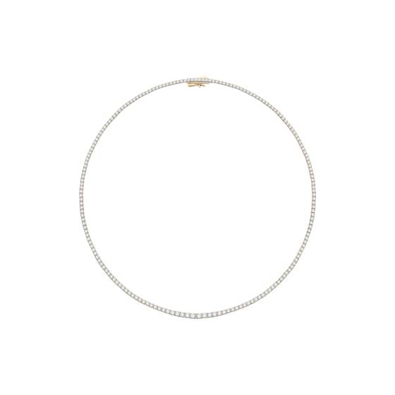 Labgrown Diamonds Graduating Tennis Necklace