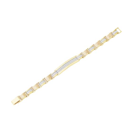 Mens Diamond Cuban Bracelet