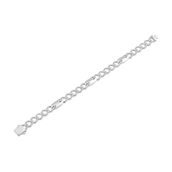 Mens Diamond Cuban Bracelet