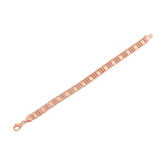 Mens Diamond Cuban Bracelet