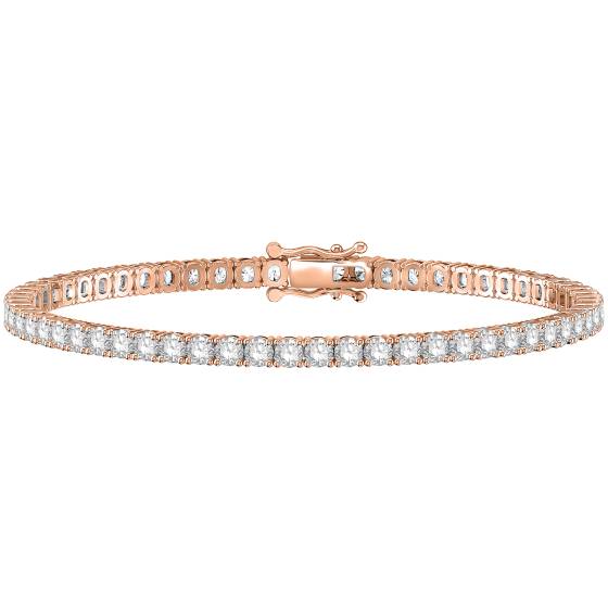 Round Diamond Lab Grown Bracelet