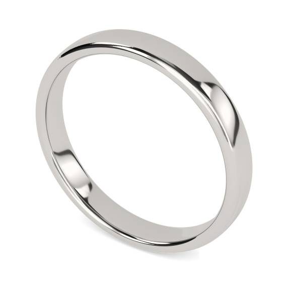 DHC05 Traditional Court Wedding Ring - Lightweight, 5mm width